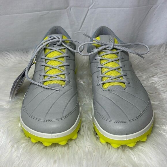 Ecco Concrete Grey Golf Strike 2.0 Golf Shoes NWT NO BOX Sz 10 - Picture 2 of 11